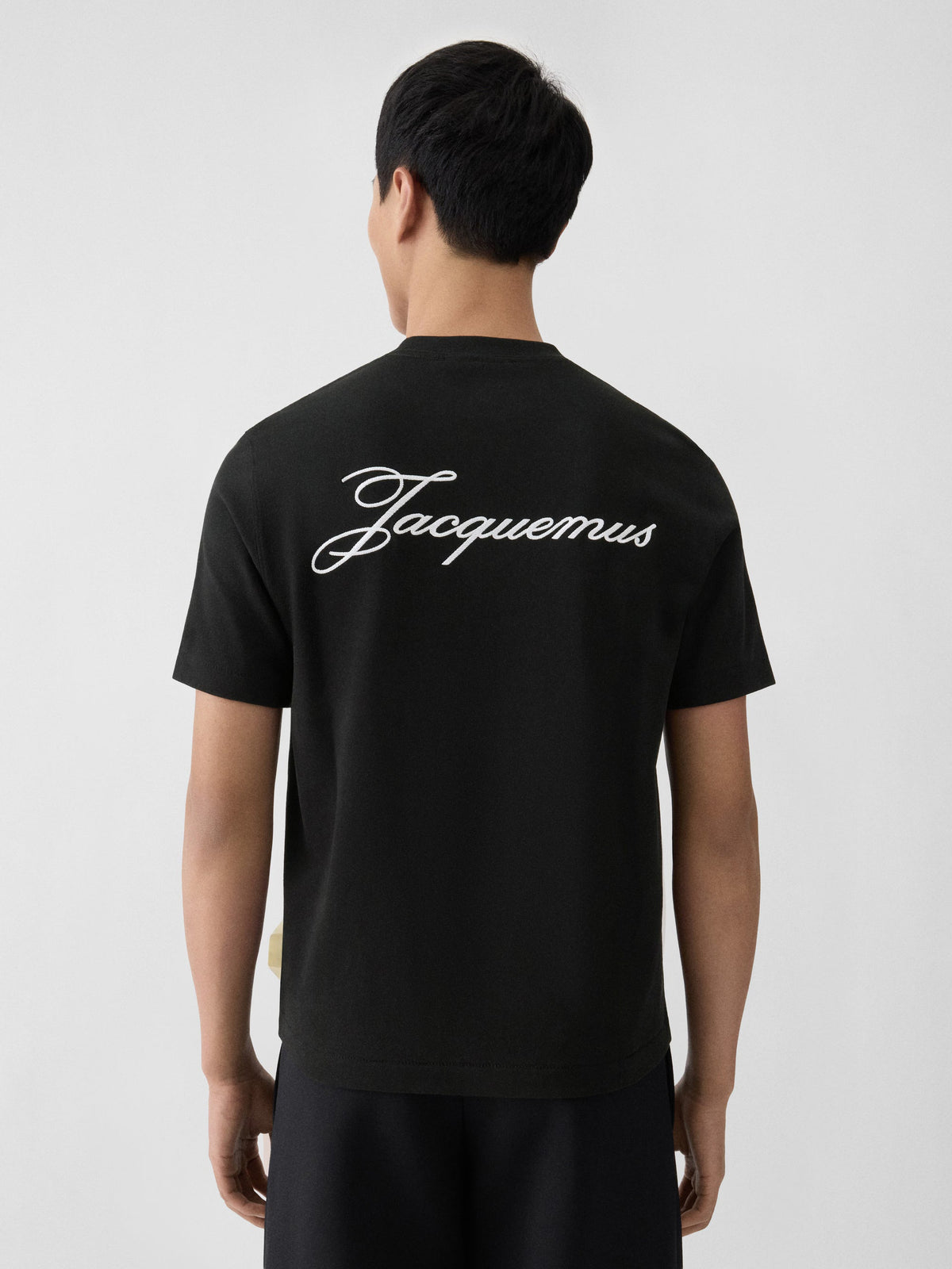 JACQUEMUS Logolu Siyah T-Shirt