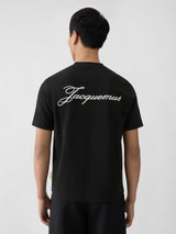 JACQUEMUS Logolu Siyah T-Shirt