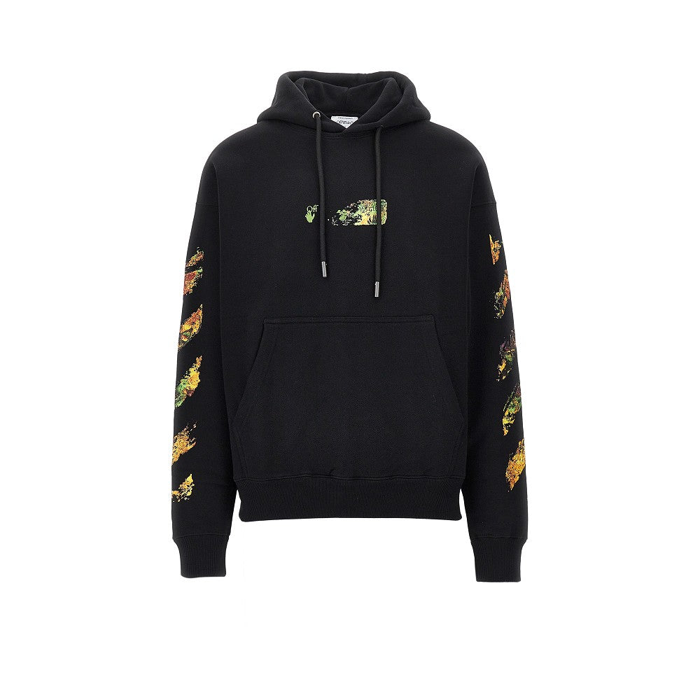 Off White  Spices Arrow Skate Kapüşonlu Sweatshirt
