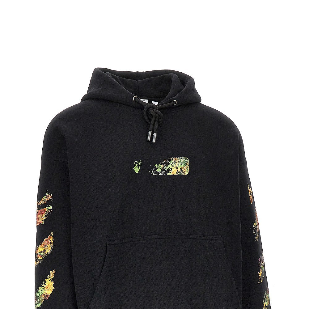 Off White  Spices Arrow Skate Kapüşonlu Sweatshirt