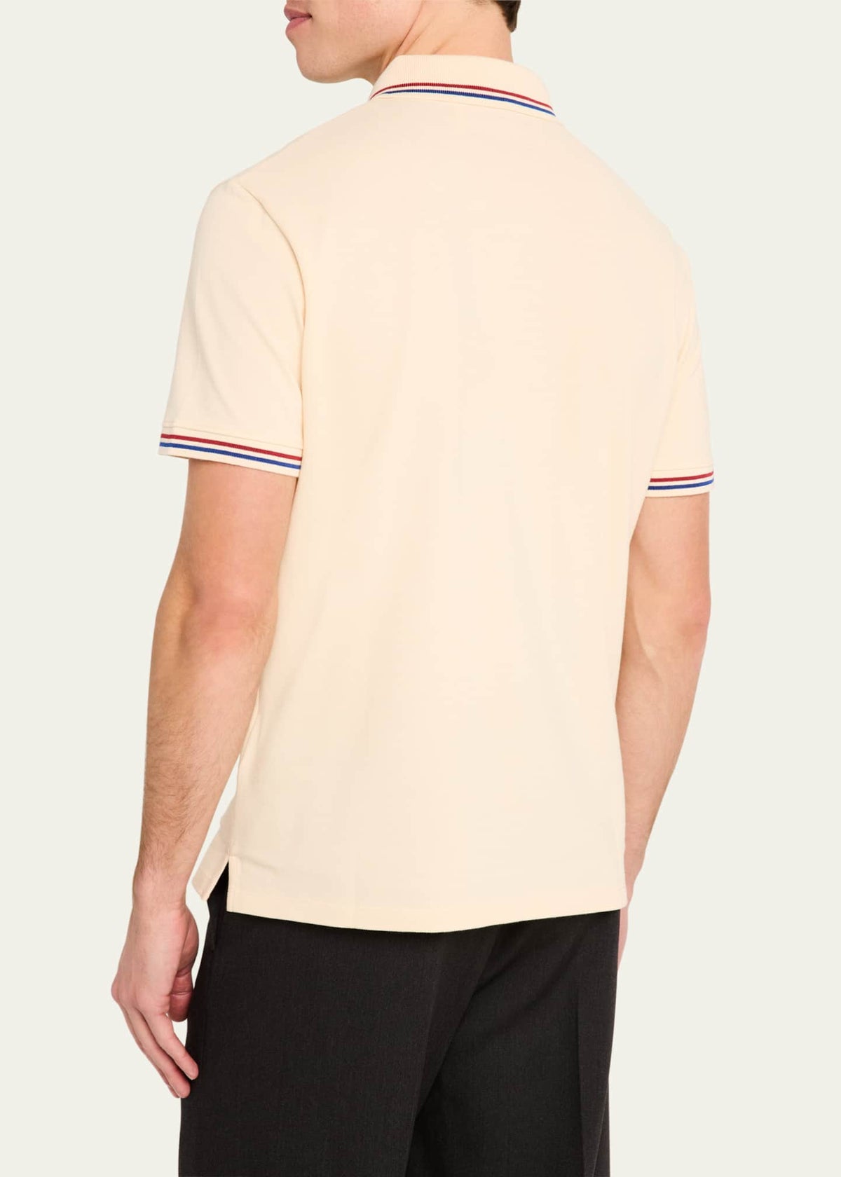 Valentino Regular Fit Polo Yaka Bej T-Shirt