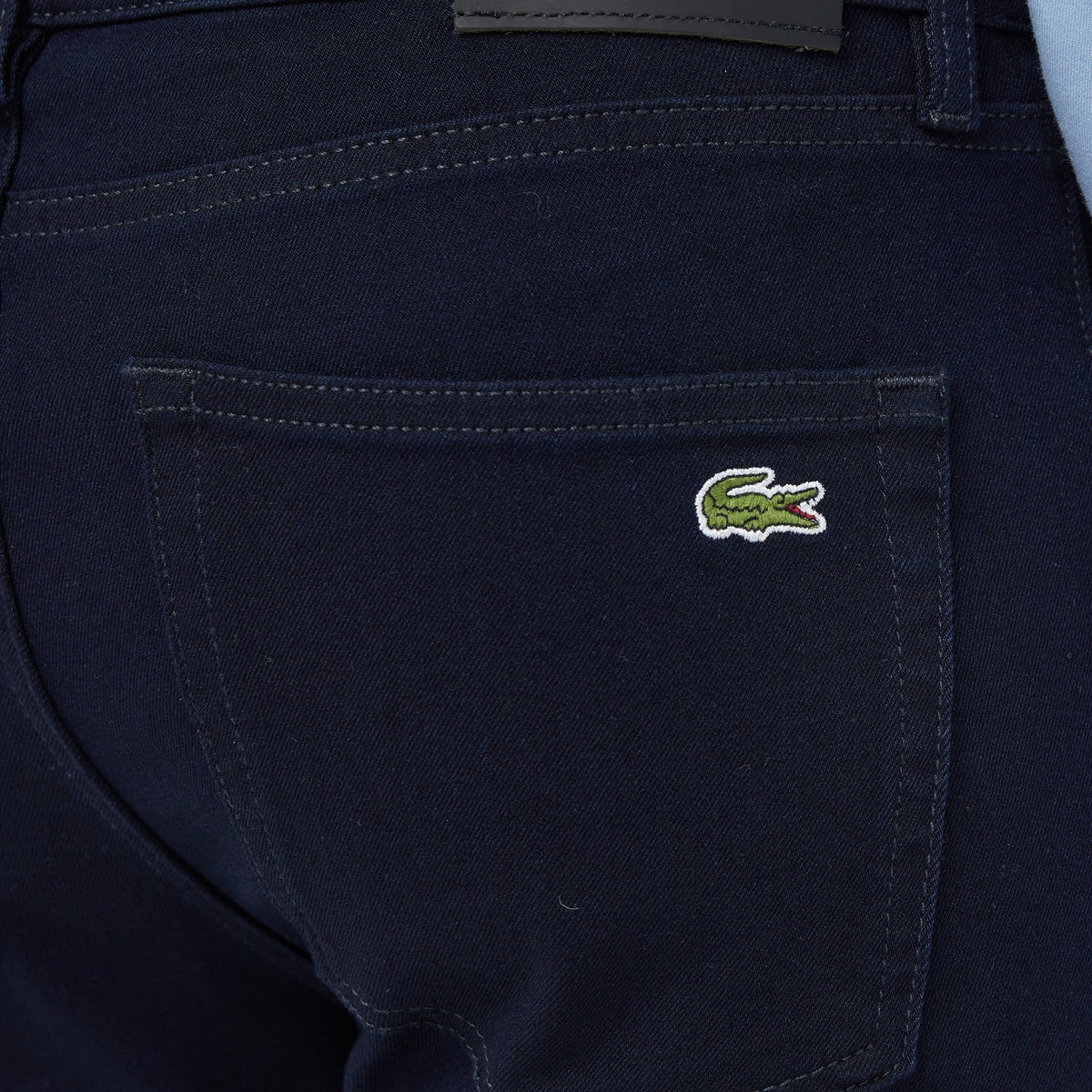 Lacoste Slim Fit Lacivert Kot Pantolon