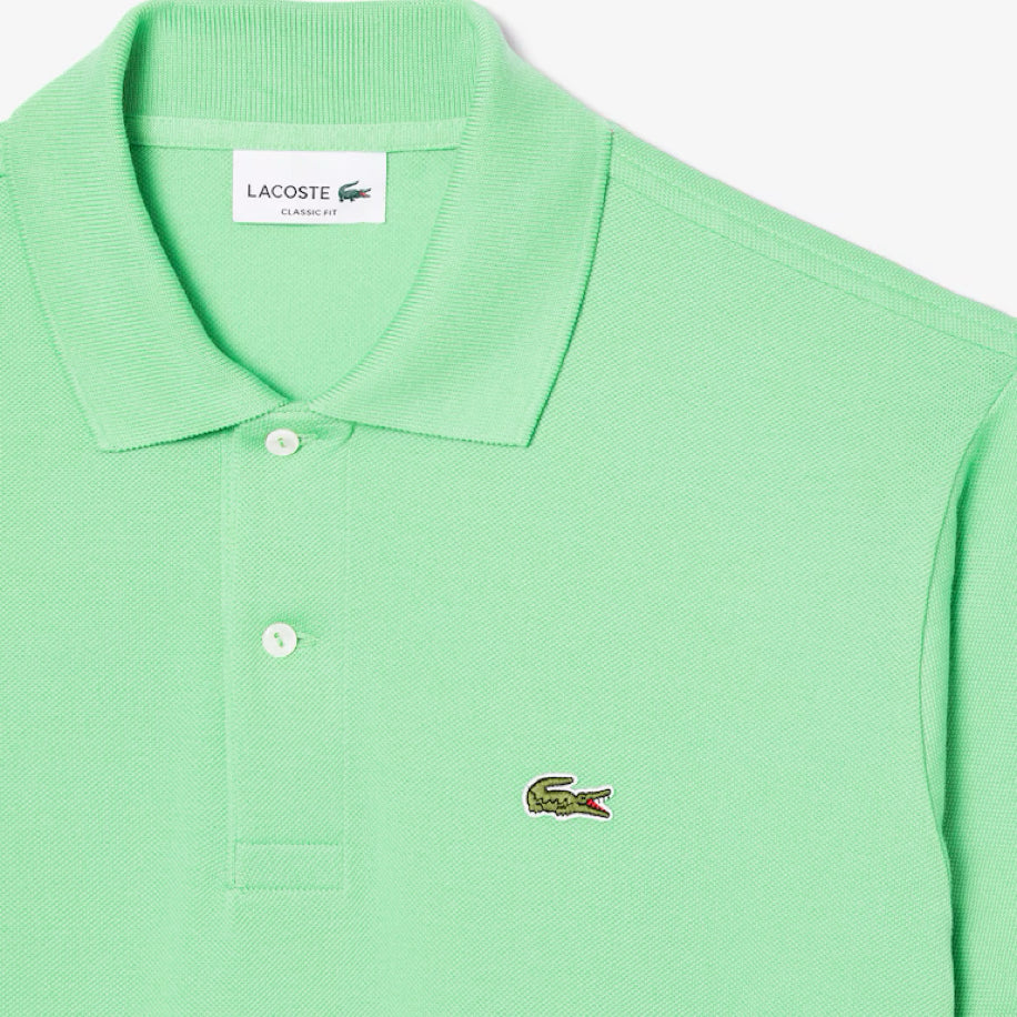 Lacoste Klasik Kesim Orginal Fosfor Yeşili L.12.12 Polo