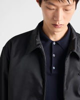 Prada Superfine Yün Polo Lacivert T-Shirt