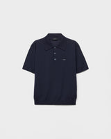 Prada Superfine Yün Polo Lacivert T-Shirt