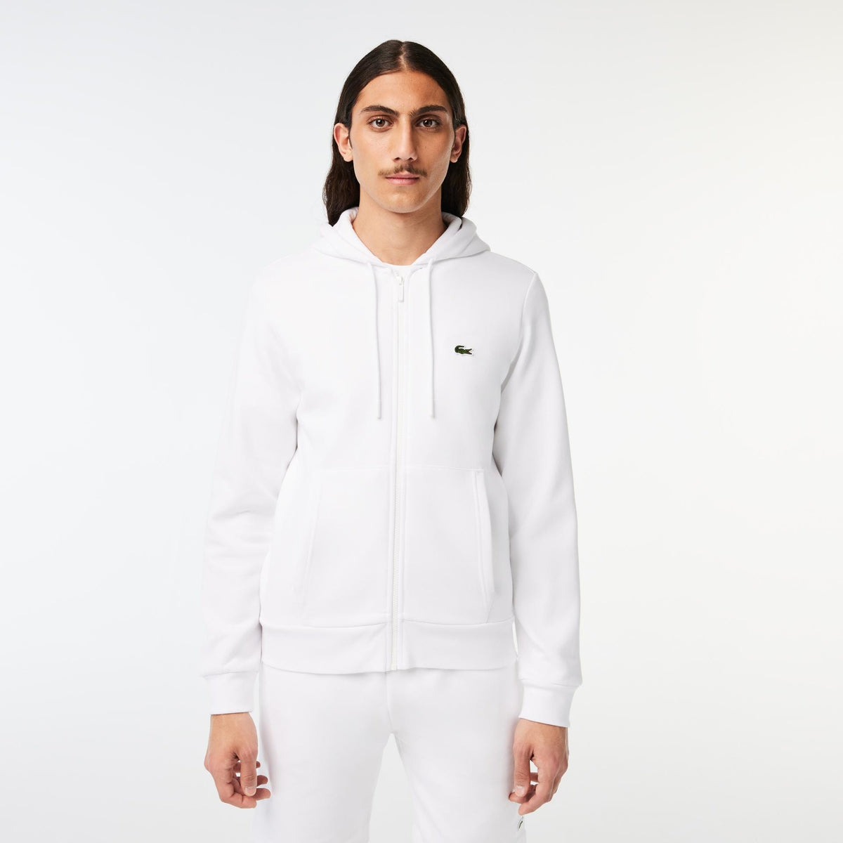 Lacoste Erkek Classic Fit Kapüşonlu Organik Pamuk Sweatshirt