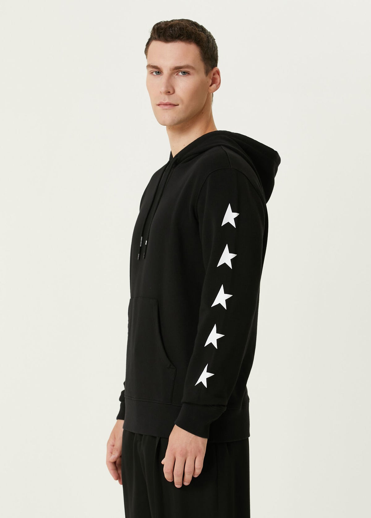 Golden Goose Kapüşonlu Logo Baskılı Sweatshirt