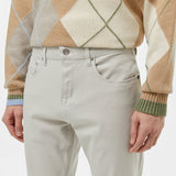 Lacoste Slim Fit Beyaz Kot Pantolon