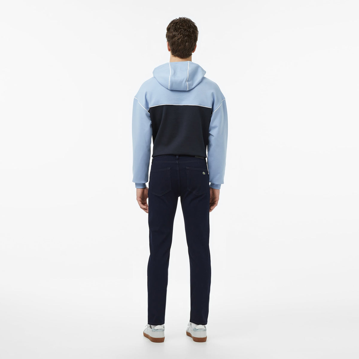 Lacoste Slim Fit Lacivert Kot Pantolon