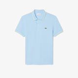 Lacoste Çizgi Detayı L.12.12 Buz Mavisi Erkek Regular Fit Polo T-Shirt