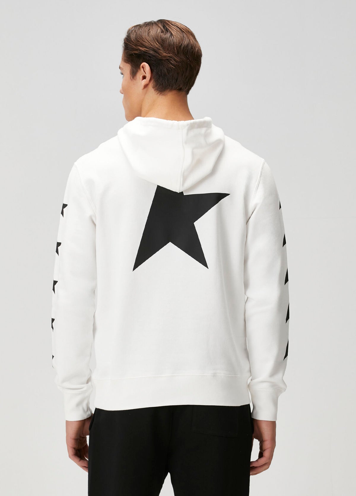 Golden Goose Kapüşonlu Logo Baskılı Sweatshirt