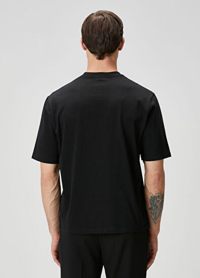 Moncler Pamuk Siyah T-Shirt