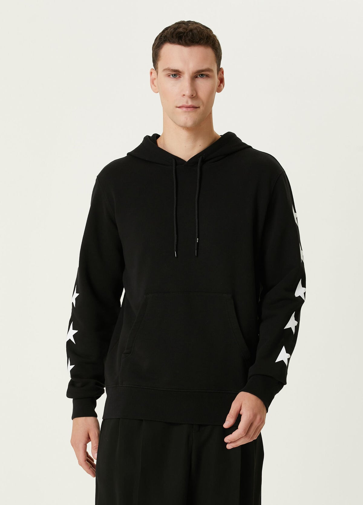 Golden Goose Kapüşonlu Logo Baskılı Sweatshirt