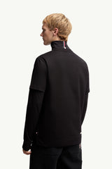 Moncler Logolu Pamuklu Siyah T-Shirt