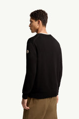 Moncler Logolu Yama Detaylı Pamuklu Sweatshirt