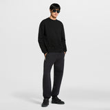 Louis Vuitton Uzun Kollu Kadife Baskılı Gradyan Sweatshirt