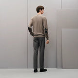 Hermes "Maillon Chaine d'Ancre" Bisiklet Yaka Kaşmir Sweatshirt