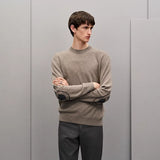 Hermes "Maillon Chaine d'Ancre" Bisiklet Yaka Kaşmir Sweatshirt