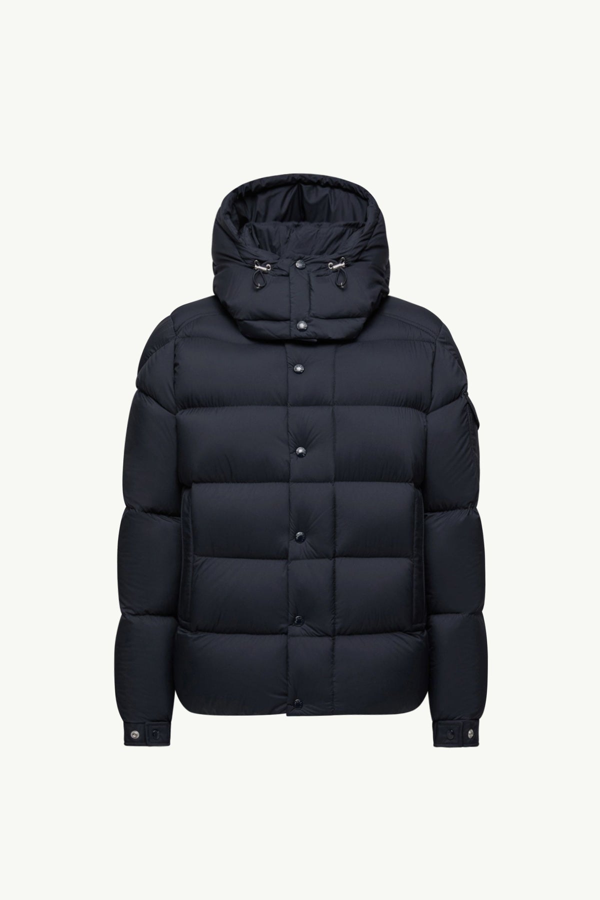 Moncler Maya 70 Kapüşonlu Kısa Kaz Tüyü Mont