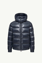 Moncler Maya Kapüşonlu Kısa Kaz Tüyü Mont