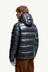 Moncler Maya Kapüşonlu Kısa Kaz Tüyü Mont
