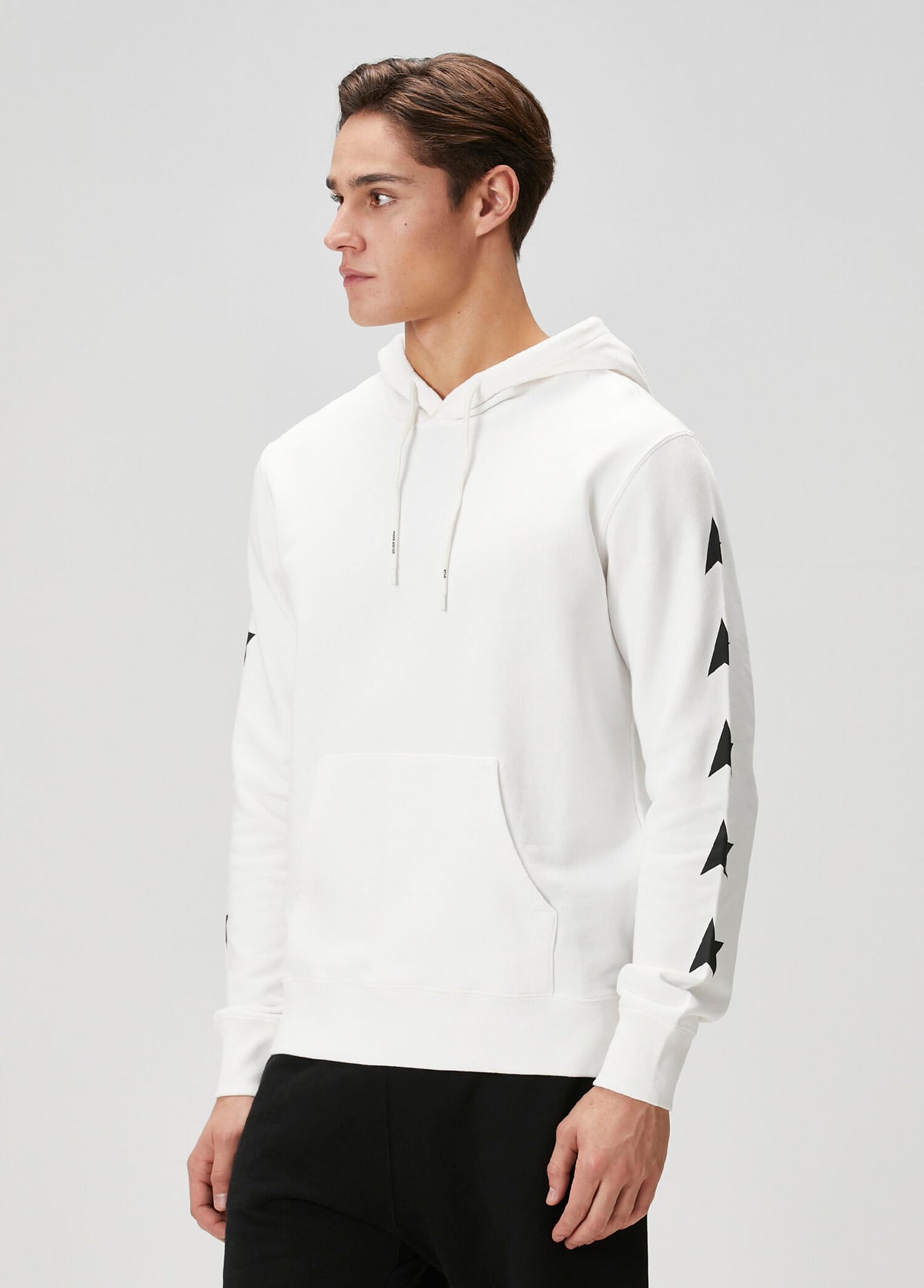 Golden Goose Kapüşonlu Logo Baskılı Sweatshirt