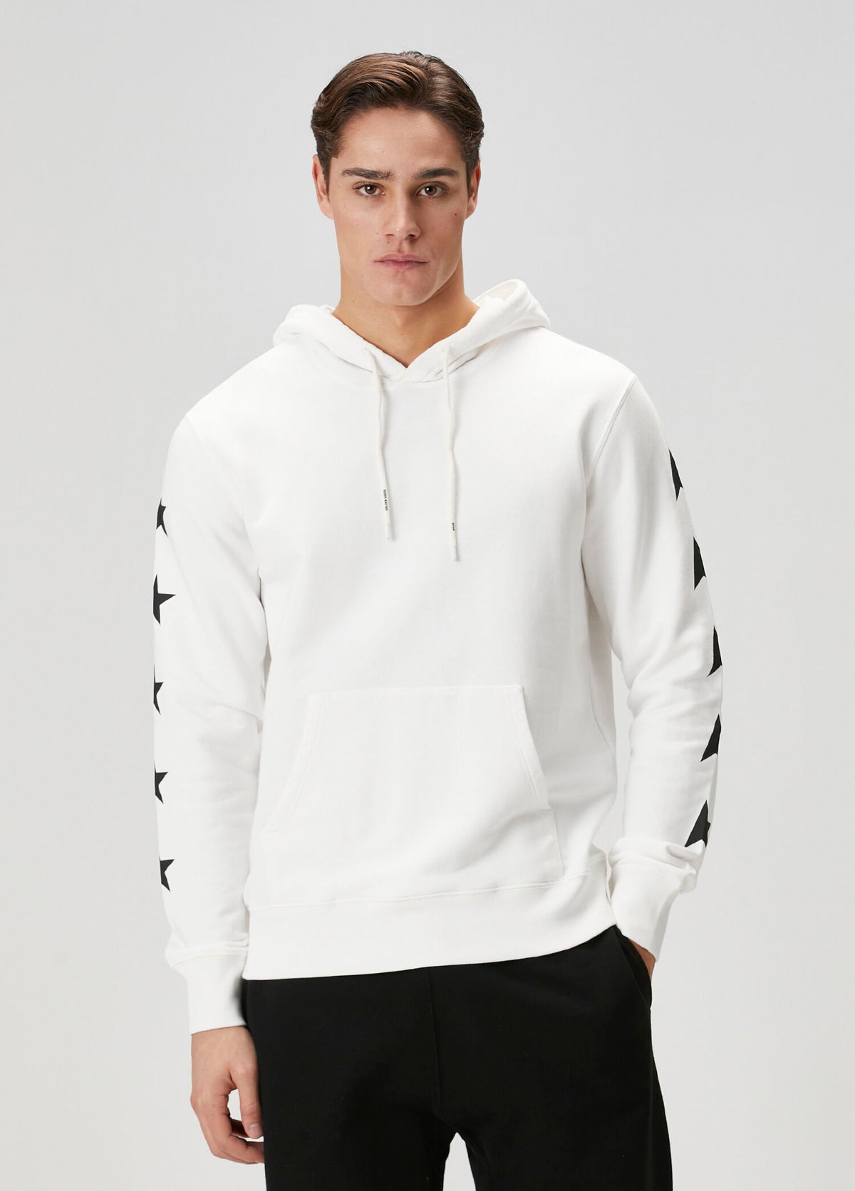 Golden Goose Kapüşonlu Logo Baskılı Sweatshirt