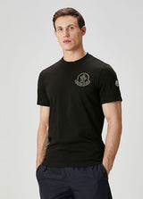 Moncler Pamuk Siyah T-Shirt